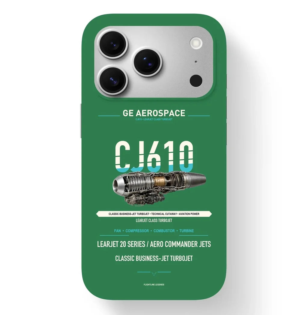 CJ610 Case design on green iphone case