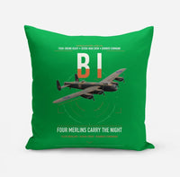 Thumbnail for Avro Lancaster B I design on green pillow