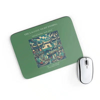 Thumbnail for VINTAGE G4407 - The Lagoon Night Fishing - Designed Mouse Pads design on green rectangle