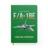 Thumbnail for F-A-18E Super Hornet design on green notebook