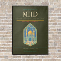 Thumbnail for Mashhad Shahid Hasheminejad International Airport MHD - Canvas Framed - Green Army