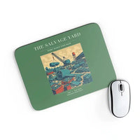 Thumbnail for VINTAGE G4509 - The Salvage Yard - Designed Mouse Pads design on green rectangle