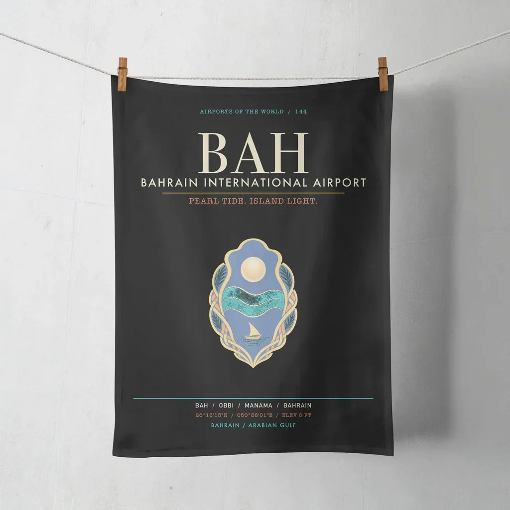 Bahrain International Airport BAH - Island Pearl Current - Black