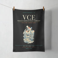 Thumbnail for Venice Marco Polo Airport VCE - Lagoon Printmaker's Tide - Black