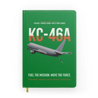 Thumbnail for KC-46A PEGASUS design on green notebook