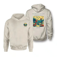 Thumbnail for VINTAGE G4427 - The Apprentice's Solo Dawn - Double-Side Hoodie design on khaki double side