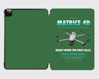 Thumbnail for DJI Matrice 4D design on green ipad tablet case