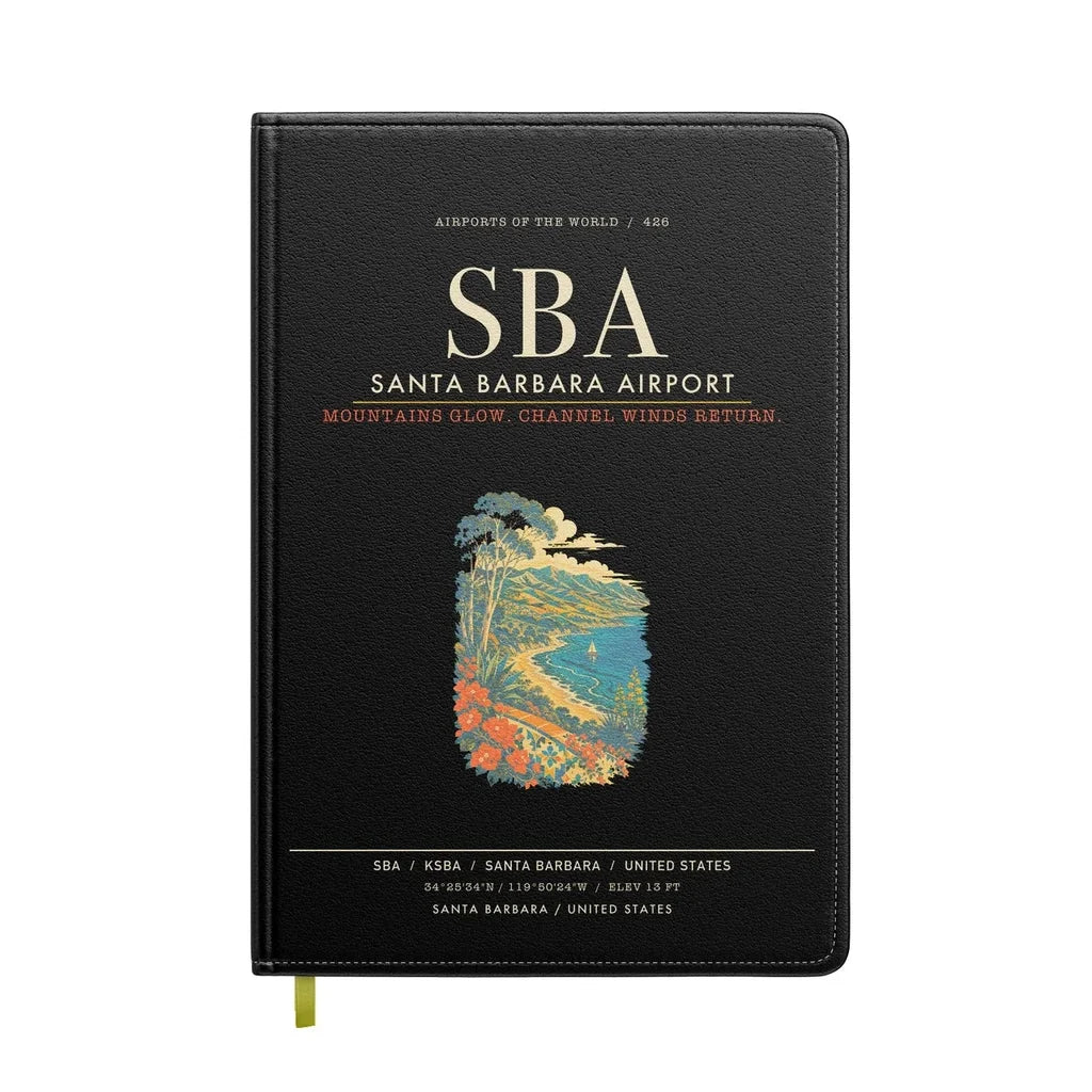 Santa Barbara Airport SBA - Black