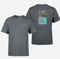 Thumbnail for Klamath Falls Airport (LMT) design printed on gray double-side t-shirt