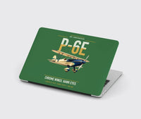 Thumbnail for Curtiss P-6E Hawk design on green MacBook case