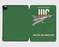 Thumbnail for Dassault Mirage IIIC design on green ipad tablet case