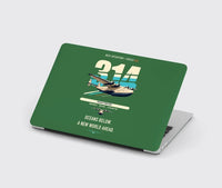 Thumbnail for Boeing 314 Clipper design on green MacBook case