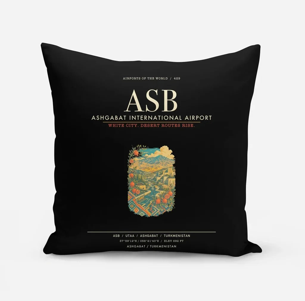 Ashgabat International Airport ASB - Black