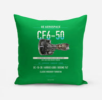 Thumbnail for CF6-50 design on green pillow
