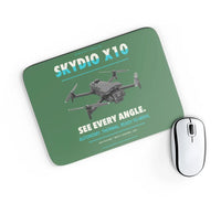 Thumbnail for Skydio X10 design on green rectangle mouse pad