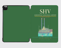 Thumbnail for Shreveport Regional Airport (SHV) design on green ipad tablet case