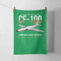 Thumbnail for Avro Canada CF-100 Mk5 Canuck Northern All Weather Interceptor design on green towel