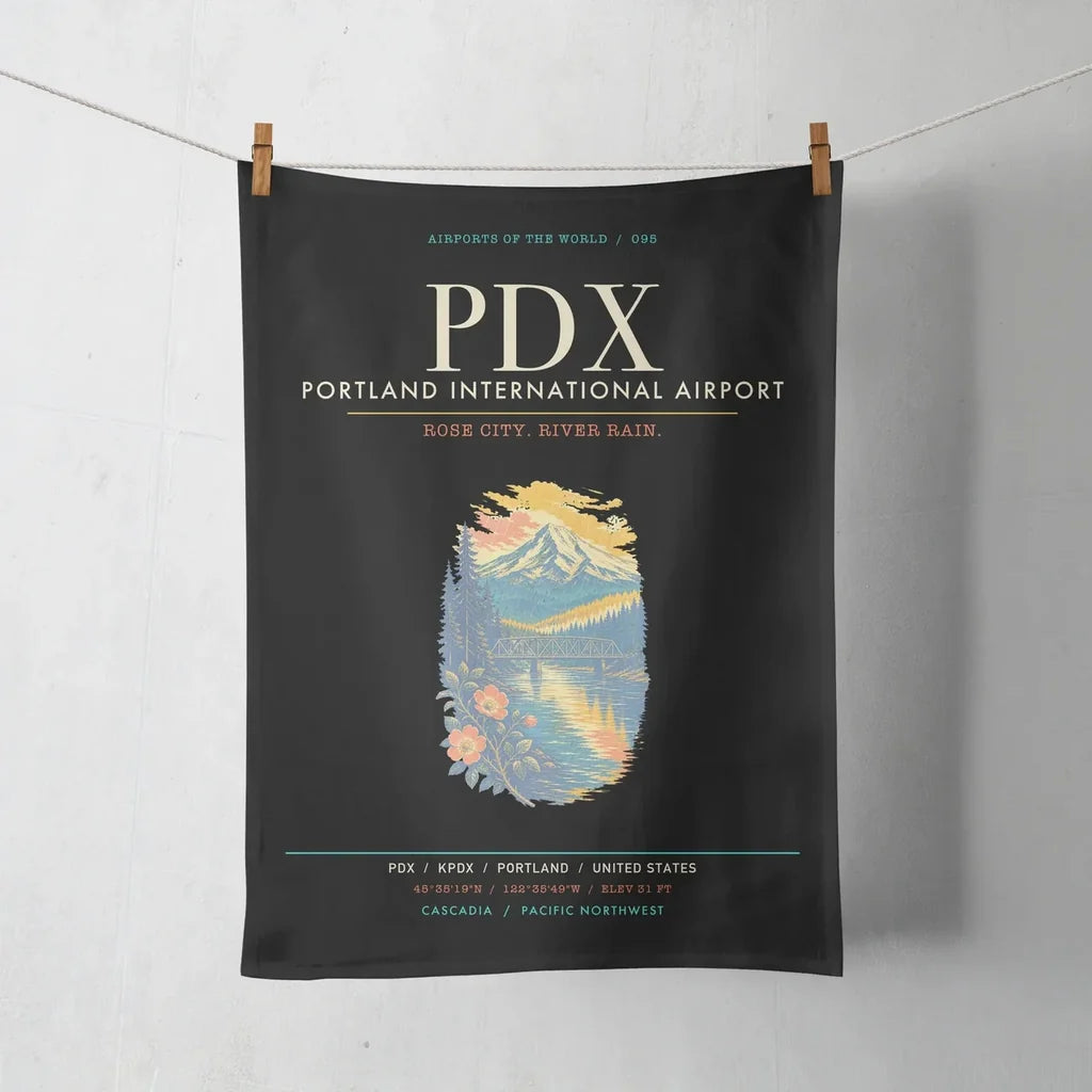 Portland International Airport PDX - Black