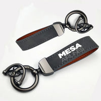 Thumbnail for Mesa Airlines Horseshoe Buckle key chain in gray