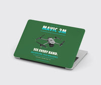 Thumbnail for DJI Mavic 3 Multispectral design on green MacBook case