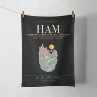 Thumbnail for Hamburg Airport Helmut Schmidt HAM - Elbe Brick Tide Signal - Black
