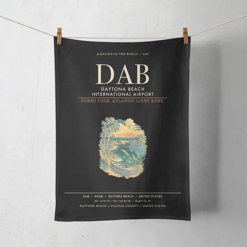 Daytona Beach International Airport DAB - Black