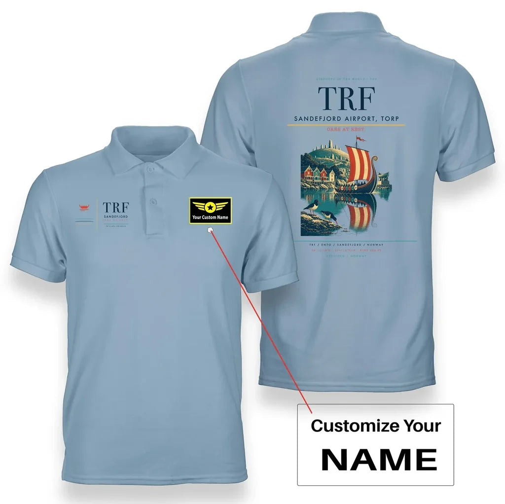 Sandefjord Airport, Torp TRF Light Blue+Name