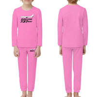 Thumbnail for The Boeing 737Max children pajamas - Pink