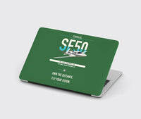 Thumbnail for Cirrus Vision Jet G2+ design on green MacBook case