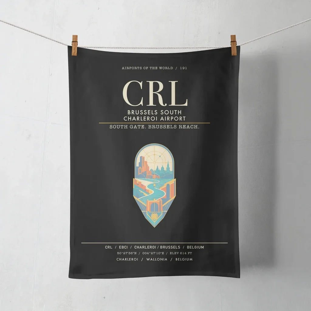 Brussels South Charleroi Airport CRL - Black