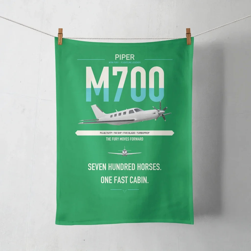 Piper M700 Fury design on green towel