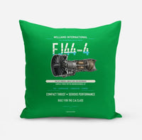 Thumbnail for FJ44-4 design on green pillow