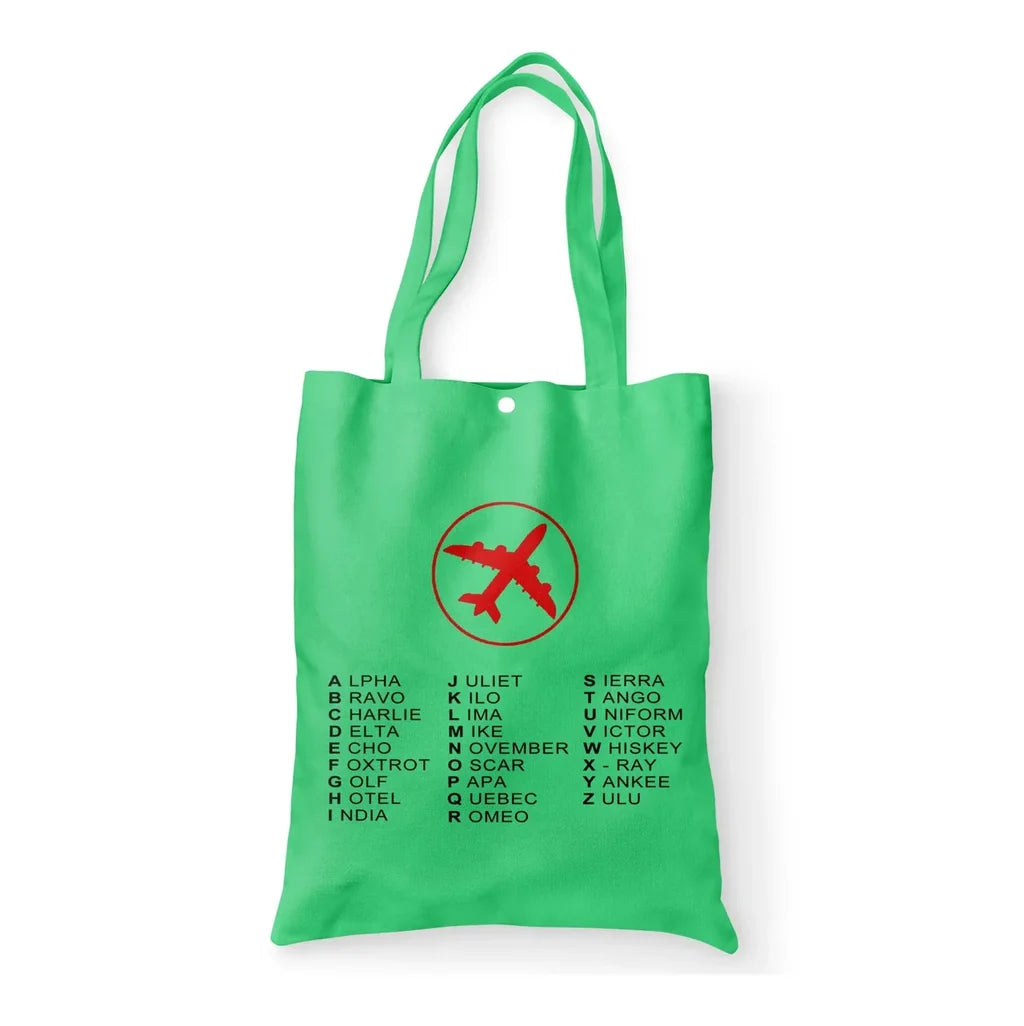 Aviation Alphabet Tote Bag - view 8