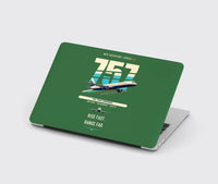 Thumbnail for Boeing 757-200 design on green MacBook case