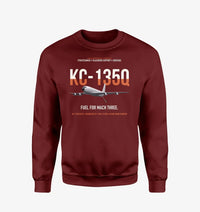 Thumbnail for KC-135Q Blackbird Tanker design on wine red sweatshirt