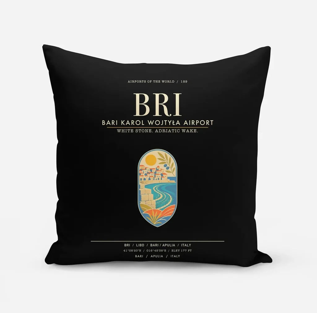 Bari Karol Wojtya Airport BRI - Black