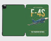 Thumbnail for F-4S Phantom II design on green ipad tablet case