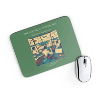 Thumbnail for VINTAGE G4375 - The Control Tower Tea - Designed Mouse Pads design on green rectangle