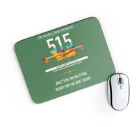 Thumbnail for De Havilland Canadair 515 design on green rectangle mouse pad