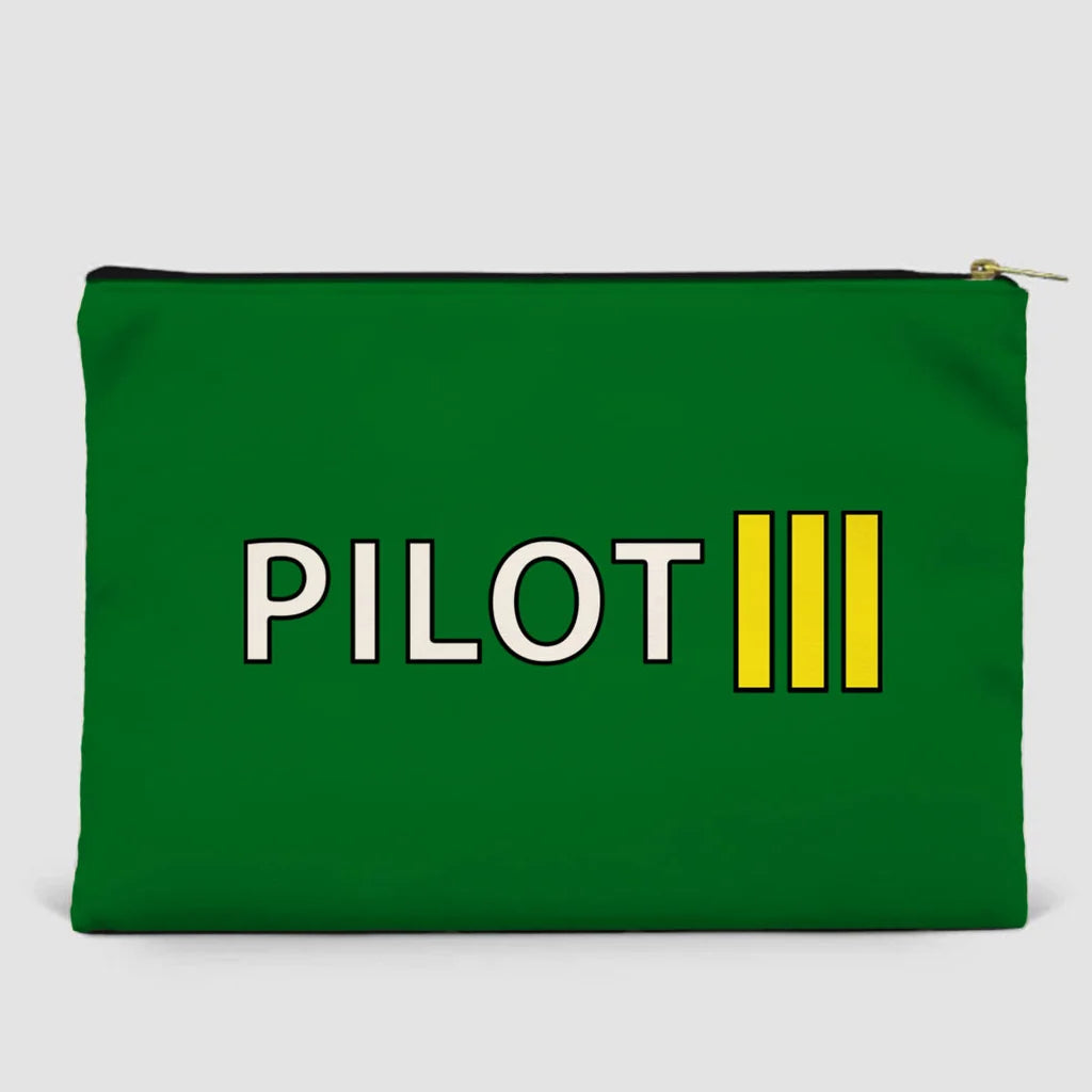 Pilot & Stripes Zipper Pouch - view 8