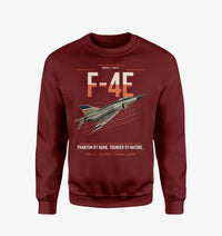 Thumbnail for F-4E Phantom II design on wine red sweatshirt