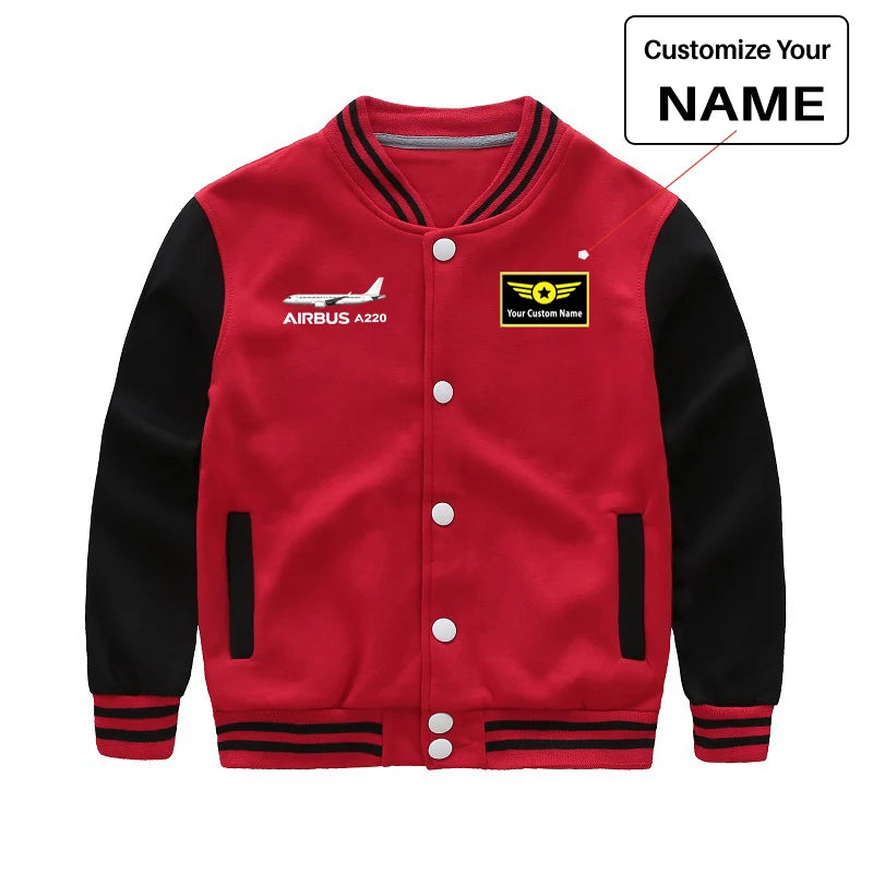 Airbus A220 Baseball Jacket - view 9