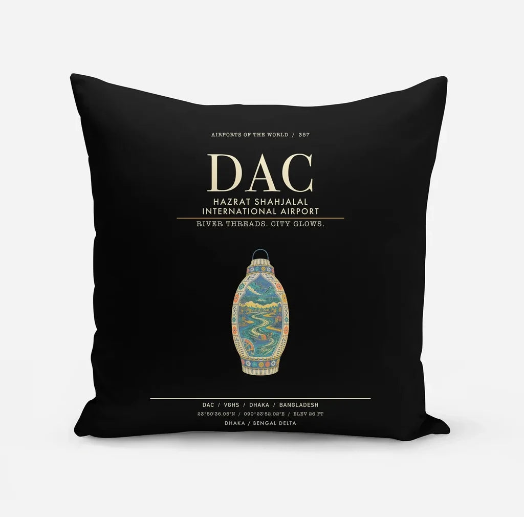 Hazrat Shahjalal International Airport Dhaka DAC - Black