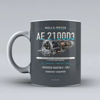 Thumbnail for 2100D3 Mug design on gray ae
