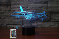Thumbnail for Customisable Airbus A340 3D Lamp - view 9