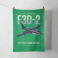 Thumbnail for F3D-2 Skyknight design on green towel