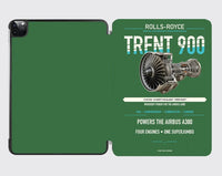 Thumbnail for TRENT 900 design on green ipad tablet case