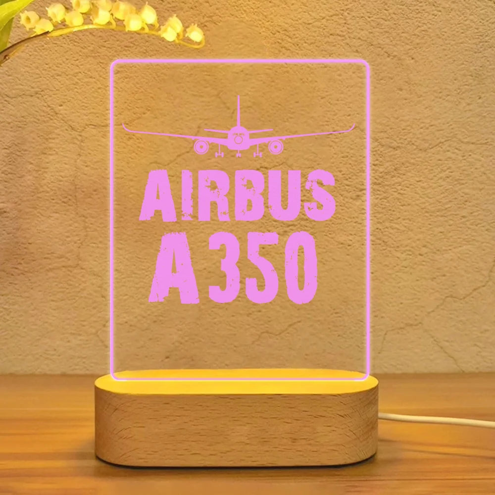 Customisable Airbus A350 Lamp - view 8