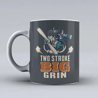 Thumbnail for 343 - Two Stroke Big Grin - Mug design on gray signal