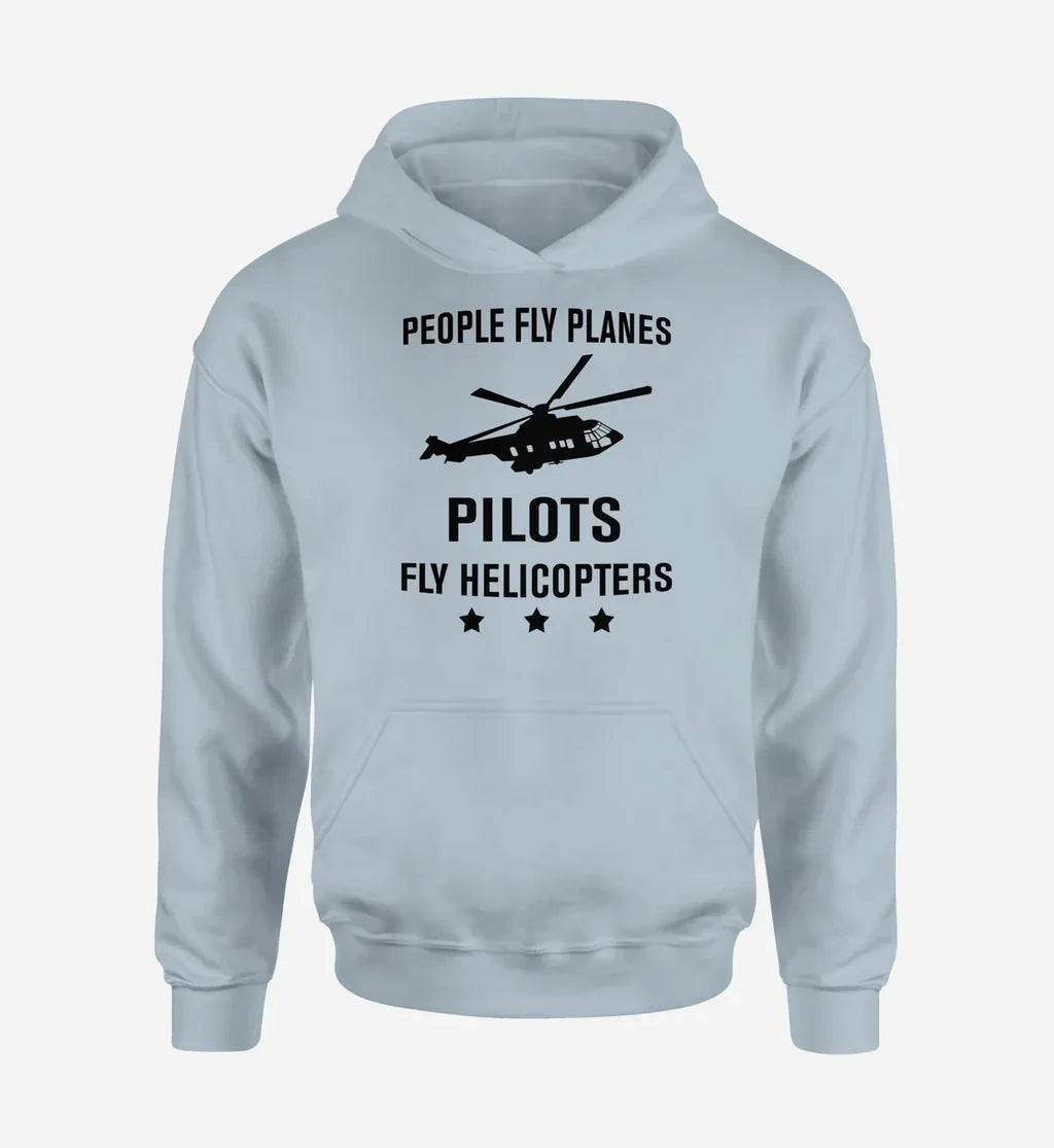 People Fly Planes Pilots Fly Hoodie - view 8